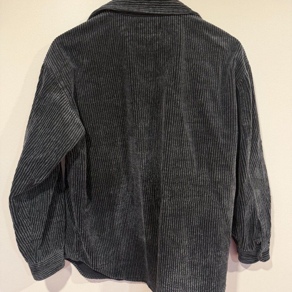 At Last & Co vintage Women's Size M 100% cotton corduroy button down - Picture 2 of 8